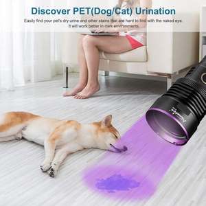 25W de alta potencia 9x365nm UV LED linterna carga Blacklight curado CatDog orina mancha Tinea marcador mineral dinero escorpión lámpara SV89 - Product Image 3