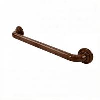 Barre d'appui de sécurité Crystal-Wood de 18 pouces pour salle de bain, douche, baignoire et toilettes