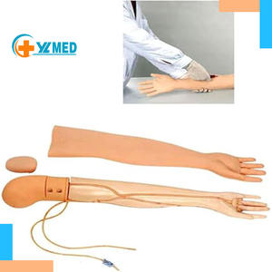 Высокореалистичный тренажер для тренировки в руке манекен для инъекций, набор для обучения флеботомии и венепункции, симулятор с детектором вен - Product Image 1