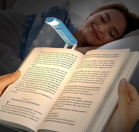 Hot Sale USB Mini Eye protection Foldable Book Clip Light Portable