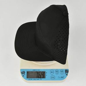 Casquette de baseball trucker OEM personnalisée, imperméable, 6 panneaux, respirante, perforée au laser, style Melin Hydro - Product Image 5