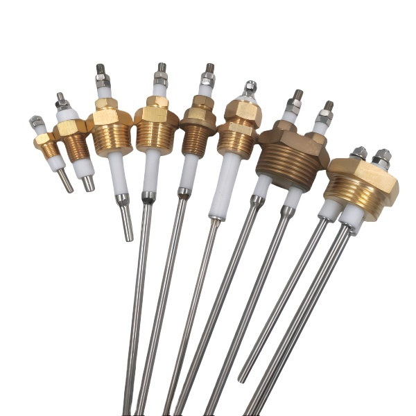 Sonde De Niveau D'Eau Pour Chaudière - Jauge Capteur Électrode 1 Broche Laiton PTFE Acier Inoxydable - Résistante 1.6 MPa