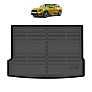 Alfombrilla de Tpe para el lado izquierdo fácil de llevar, alfombrilla de Tpe medida con láser 3D, alfombrilla de carga para todo tipo de clima para BMW X2 2018-2023 - Product Image 1