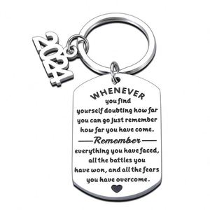 Inspirational Keychain Món Quà Tốt Nghiệp Cho Cô Chàng Trai Đại Học Cô Gái Phía Sau Bạn Tất Cả Những Kỷ Niệm Vòng Chìa Khóa Người Bạn Tốt Nhất Móc Chìa Khóa - Product Image 5