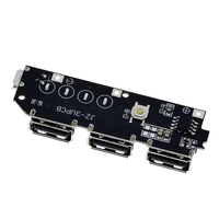 ZYSY Offre Spéciale Kit DIY Power Bank 5V 2.1A 3 USB, Module de Charge de Batterie 5V A 3, Carte de Circuit PCBA Élévateur de Tension