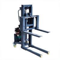 Chariot élévateur certifié CE, 300 kg, 1,2 m - 1,6 m, fourche réglable, conception sans fil détachable, petit chariot élévateur pour déchargement de fourgons et conteneurs