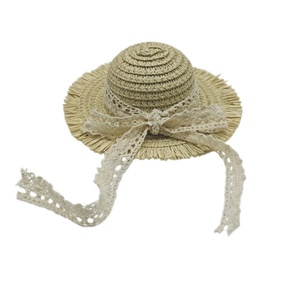 Sombrero de Paja Natural para Mascotas <span class=keywords><strong>con</strong></span> Lazo, para Perros y Gatos, Venta al por Mayor, <span class=keywords><strong>Gorra</strong></span> para Perros y Gatos, Sombrero para Mascotas - Product Image 1