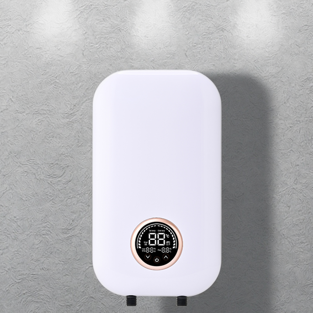 7000W 220V Wall Hung Portable Tankless Electric Water Heater for Household Use