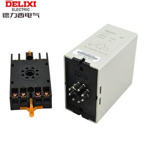 Relais horaire numérique Delixi JS14P portable 99S/99M/9.9S AC220V/380V avec écran LCD, mini compteur horaire pour utilisation en cuisine - Product Image 1