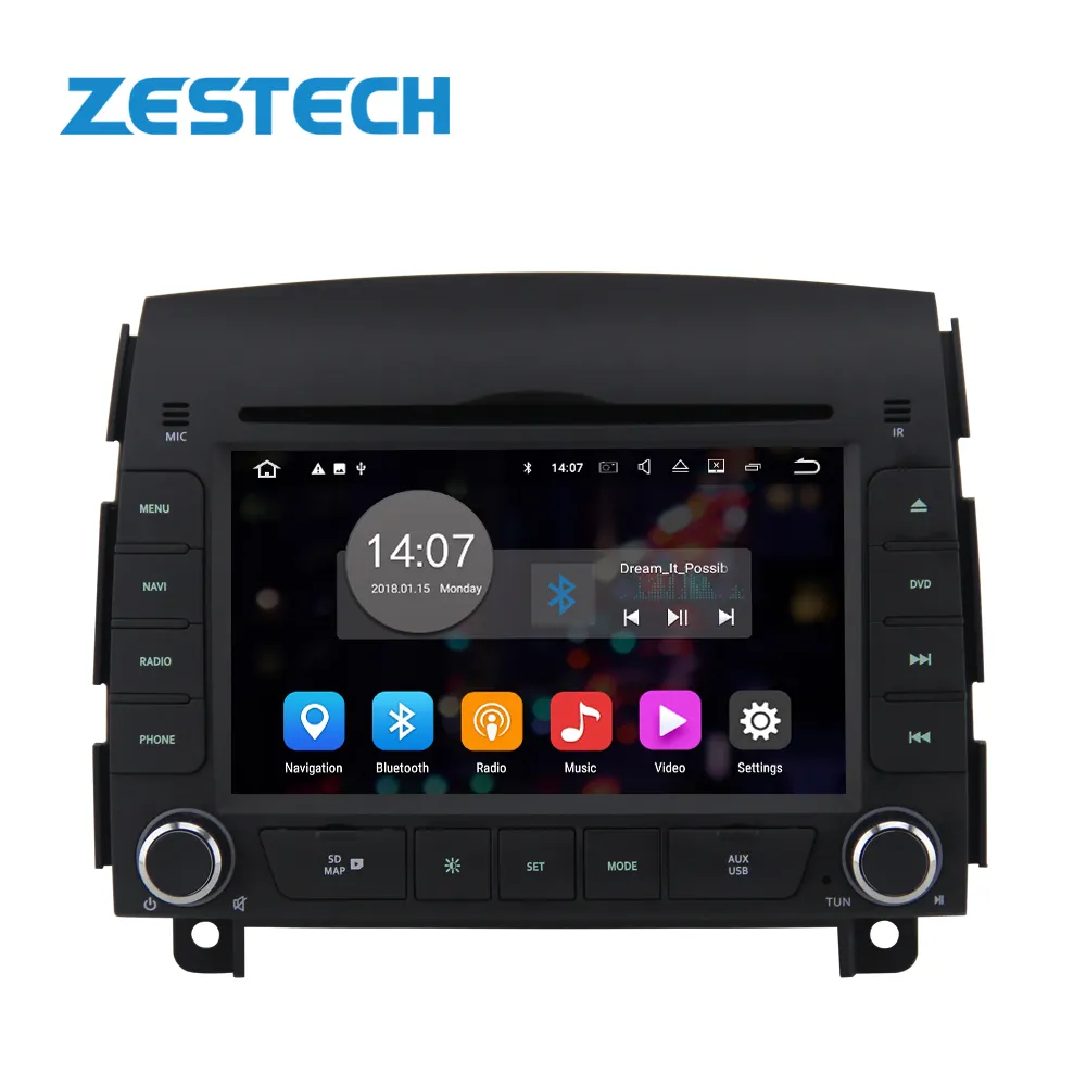 ZESTECH אנדרואיד 10.0 2G RAM עבור יונדאי הסונטה NF 2006 ~ 2008 רכב רדיו אודיו וידאו מולטימדיה DVD נגן WIFI DVR GPS