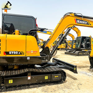 Des machines de haute qualité fonctionnent pendant environ 1000 heures Excavatrices d'occasion SY60-9 Sany utilisées dans la construction de routes - Product Image 2