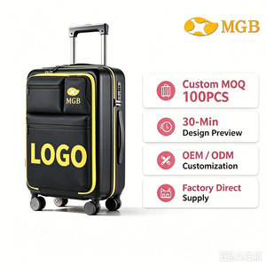 Nouvelle valise à roulettes en tissu Oxford 20 pouces avec roues universelles, bagage de voyage, valise cabine pour étudiant, serrure TSA, mallette d'affaires OEM/ODM - Product Image 1