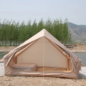 Carpa Inflable Plana de Una Puerta con Gran Ventana Panorámica para Acampar al Aire Libre en la Orilla del Río o en la <span class=keywords><strong>Montaña</strong></span>, para 3-4 Personas, de Apertura Automática Rápida para las Cuatro Estaciones - Product Image 6
