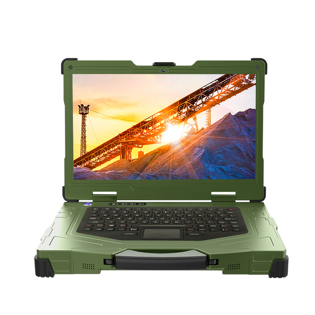 Factory Direct Price IP65 Certificated Core I5 I7 I9 8GB 16GB RAM 256GB SSD Highest-Industrial Grade Rugged Laptop for Outdoor