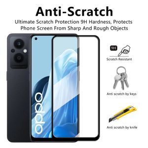 ฟิล์มกระจกนิรภัยแบบเต็มจอ 9D สำหรับ OPPO Reno7 Lite 5G Reno 8 Pro 7Z 4G 5G ฟิล์มกันรอยหน้าจอ OPPO Reno8 Lite <span class=keywords><strong>Reno6</strong></span> - Product Image 3
