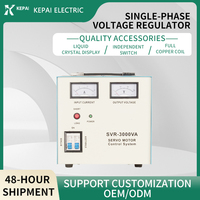 Servomoteur 220V de haute qualité SVR-3000VA machine à crème glacée de stabilisateur de tension monophasé avr
