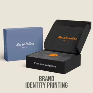 กล่องไปรษณีย์พับได้แบบแบน ทำจากกระดาษลูกฟูก พิมพ์โลโก้ Bee Custom สำหรับกล่องสมัครสมาชิกรายเดือน เหมาะสำหรับผู้ก่อตั้งธุรกิจ - Product Image 2