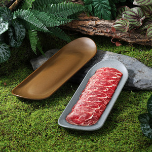 Assiette de fondue au bœuf à la soupe aigre du Guizhou avec des coupes créatives de bœuf tendre et de bœuf flocon de neige (avec logo) - Product Image 1