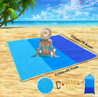 Tapis de pique-nique imperméable et résistant à l'humidité, best-seller, tapis de plage pliable et anti-sable, mini couverture de pique-nique de poche