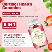 Gummies NAD+ Resvératrol Plus, Nicotinamide Adénine, Vitamine D3 K2, Dinucléotide, Complément anti-âge, Soins de la peau, Gummies NAD