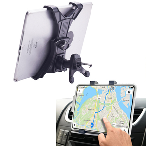 Supporto Universale Pieghevole Regolabile in ABS per Telefono e Tablet da Auto, Compatibile con <span class=keywords><strong>iPad</strong></span>, Rotazione a 360°, Flessibile - Product Image 2