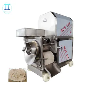 Máquina comercial para deshuesar huesos de pescado y piel, máquina de procesamiento de bolas de pescado