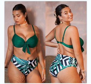 Bộ Đồ Bơi 2 Mảnh Cho Nữ Bộ Đồ Bơi Bộ Đồ Tắm Gợi Cảm Eo Cao Bikini Cộng Với Kích Thước Đồ Bơi - Product Image 6