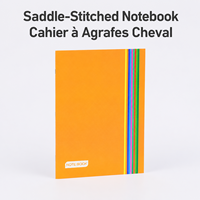 Cahier d'exercices scolaire A5 agrafé avec couverture personnalisée pour le campus nigérian, diverses couvertures, fabricant de cahiers d'écriture