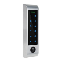 Clavier de contrôle d'accès autonome Tuya IP66 étanche de bonne qualité avec lecteur RFID 125 kHz et clavier tactile en option