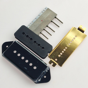 Piezas de pastilla de <span class=keywords><strong>guitarra</strong></span> <span class=keywords><strong>eléctrica</strong></span> Alnico 5 P90 con oreja de perro con placa base de latón para <span class=keywords><strong>Kit</strong></span> de <span class=keywords><strong>construcción</strong></span> de pastilla de <span class=keywords><strong>guitarra</strong></span> DIY - Product Image 4