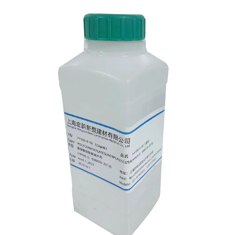 chemical concrete admixture pce polycarboxylate superplasticizer cement additive