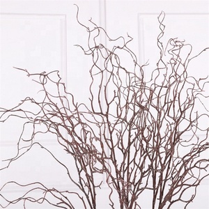 Vendita calda a stelo lungo ramoscello ramo di albero artificiale di plastica verde marrone <span class=keywords><strong>legno</strong></span> <span class=keywords><strong>rami</strong></span> secchi per natale matrimonio decorazione della casa - Product Image 4