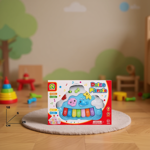 Dolce <span class=keywords><strong>Pianola</strong></span> Piano de juguete musical para niños con luces y sonidos 26x18x6 cm - Product Image 3