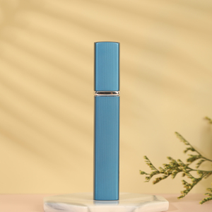 12ml vuông nhôm chai nước hoa chống trượt sọc kết cấu oxy hóa điều trị bơm phun nhựa niêm phong kem đánh răng - Product Image 2