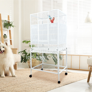 Facile à nettoyer Big Space papagaio Mais plexiglas Perroquet <span class=keywords><strong>Cage</strong></span> oiseaux Maisons à peindre cages d'oiseaux - Product Image 4