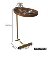 Mini petite chambre Table mobile meubles canapé petit thé café côté Table d'extrémité pour salon
