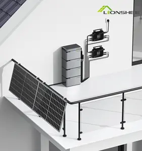 LIONSHEE Speicher Balkonkraftwerk Plug PV Hub с литиевой батареей Балконная энергетическая система