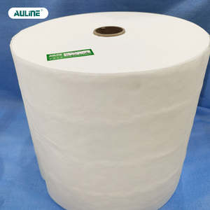 Eko yumuşak evrensel beyaz bükülmüş dantel endüstriyel kağıt havlu rulosu endüstriyel temizleme mendilleri Jumbo rulo - Product Image 6