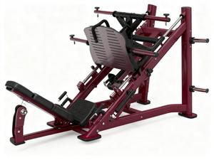 Máquina de Sentadillas de 45 Grados de Grado Comercial con Patas Ajustables de Acero, Equipo de Musculación Duradero con Características de Seguridad y Carga de Placas - Product Image 5