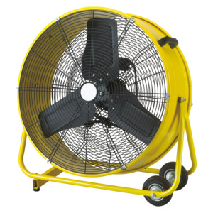 High Velocity 3 Speed Heavy Duty Metal Industrial Commercial, 24 Inch Floor <strong>Drum</strong> <strong>Fan</strong>
