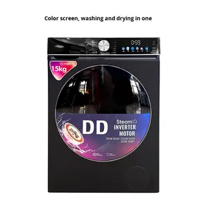 Lavadoras de Tambor Inverter de Comercio Exterior Personalizables de 8 kg/10 kg/12 kg/15 kg, Totalmente Automáticas, de Primera Clase en Eficiencia Energética, con LED - Product Image 6