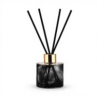 Diffuseur de parfum en verre ambré avec bâtonnets en fibre 50ml 100ml 150ml 200ml pour voiture, écologique, longue durée, sans BPA, sans alcool