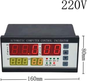 डिजिटल पूरी तरह से स्वचालित अंडे इनक्यूबेटर भाग तापमान और आर्द्रता थर्मोस्टेट नियंत्रक सेंसर जांच के साथ - Product Image 4