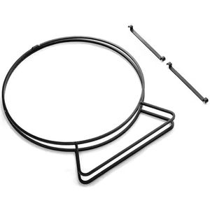 Soporte para Leños <span class=keywords><strong>de</strong></span> Chimenea, Estante para Leños <span class=keywords><strong>de</strong></span> 4 Pies, Soporte para Leños <span class=keywords><strong>de</strong></span> Metal para Interiores y Exteriores, Almacenamiento <span class=keywords><strong>de</strong></span> Leños con Cubierta Impermeable - Product Image 6