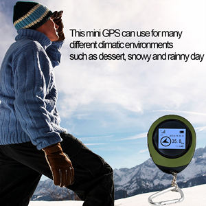 Mini traceur GPS de poche, mini traceur GPS sans carte SIM pour les sports de plein air/voyages - Product Image 3