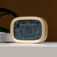 Boîte à lumière en papier découpé 3D de qualité supérieure, imprimée UV, pour la décoration de Noël et de la fête des mères
