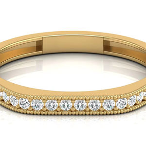 แหวนแต่งงานเพชรแล็บโกรว์ทองคำแท้ 14K 18K แหวนทองคำแท้สีเหลืองทองสำหรับผู้หญิง เครื่องประดับหรูหรา - Product Image 1