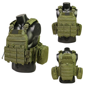 Venta de Fábrica Chaleco Táctico Ajustable de Asalto Multifuncional para Camping al Aire Libre con Triple Bolsillo Chaleco de Armadura de Seguridad Duradero - Product Image 1