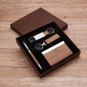 Coffret Cadeau d'Affaires en Gros : Porte-clés d'Entreprise, Clé USB, Logo Personnalisé, Boîte Cadeau Promotionnelle de Luxe, Stylo, Carnet en PU Rigide - Product Image 2