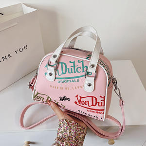 Bolso de Hombro MXM de Gran Capacidad, Versátil, <span class=keywords><strong>para</strong></span> <span class=keywords><strong>Mujer</strong></span>, Diseño Retro Estampado, Bolso de Hombro de PU con Cremallera, Venta al por Mayor - Product Image 1